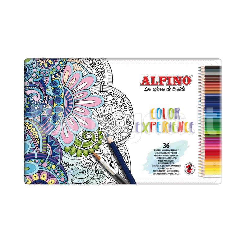 ALPINO Color Experience Aqualine krāsainie zīmuļi