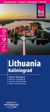 Reise Know-How Landkarte Litauen und Kaliningrad | Lithuania and Kaliningrad (1:325.000)