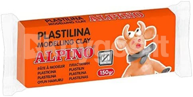 Plastilīns ALPINO 150 g oranžs