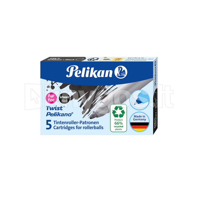 Pelikan TWIST ECO pildspalvu uzpildes KM/5