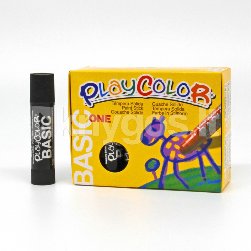 PLAYCOLOR Basic One guašas zīmulis, melns