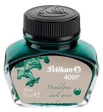 Pelikan 4001 tinte, 30 ml, zaļa