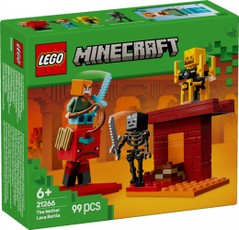 LEGO Minecraft 21266 The Nether — Lavas kauja