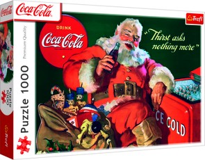 TREFL Puzle Coca-Cola: Gifts from Santa Claus 1000 gab.