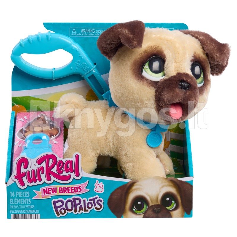 FURREAL Poop-a-Lots Interaktīva rotaļlieta Mopsis