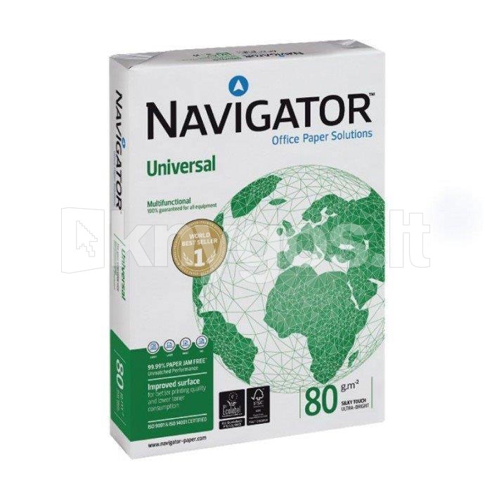 Kopējamais papīrs NAVIGATOR A4, 80 g/m²